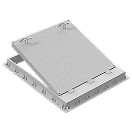 Plastik rögar kapağı