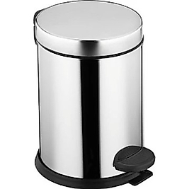 5lt Krom Çöp Kovası