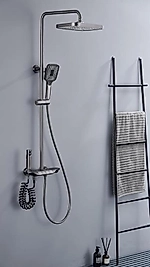 Piyano tuşlu banyo batarya ve duş seti