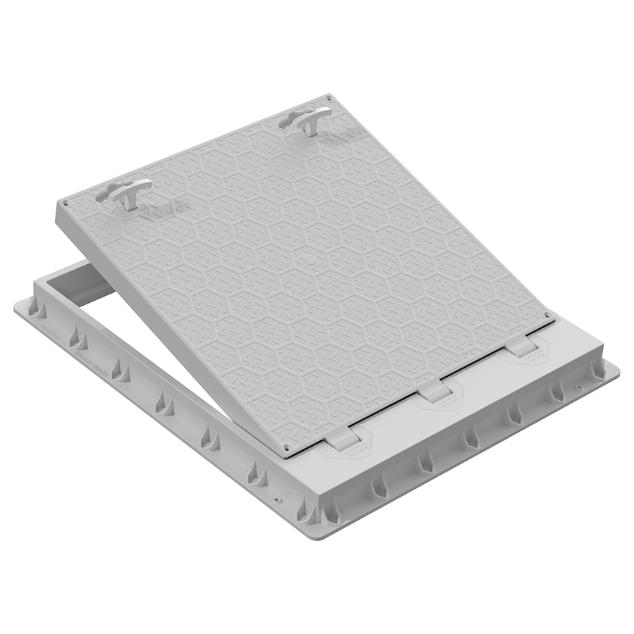 Plastik rögar kapağı