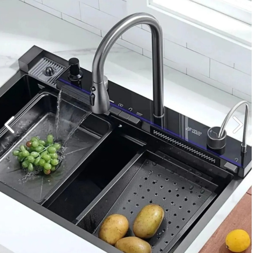 Teknolojik mutfak eviyesi 5 fonksiyonlu