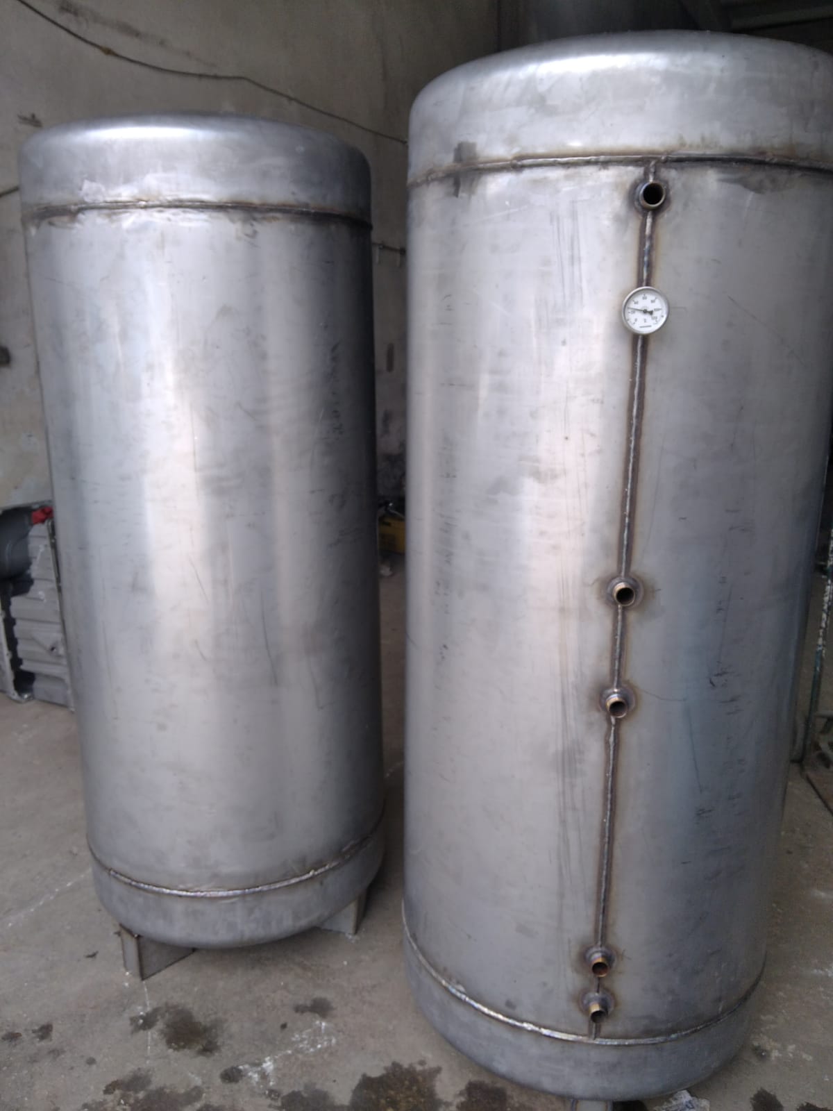 Paslanmaz çift serpatinli boyler