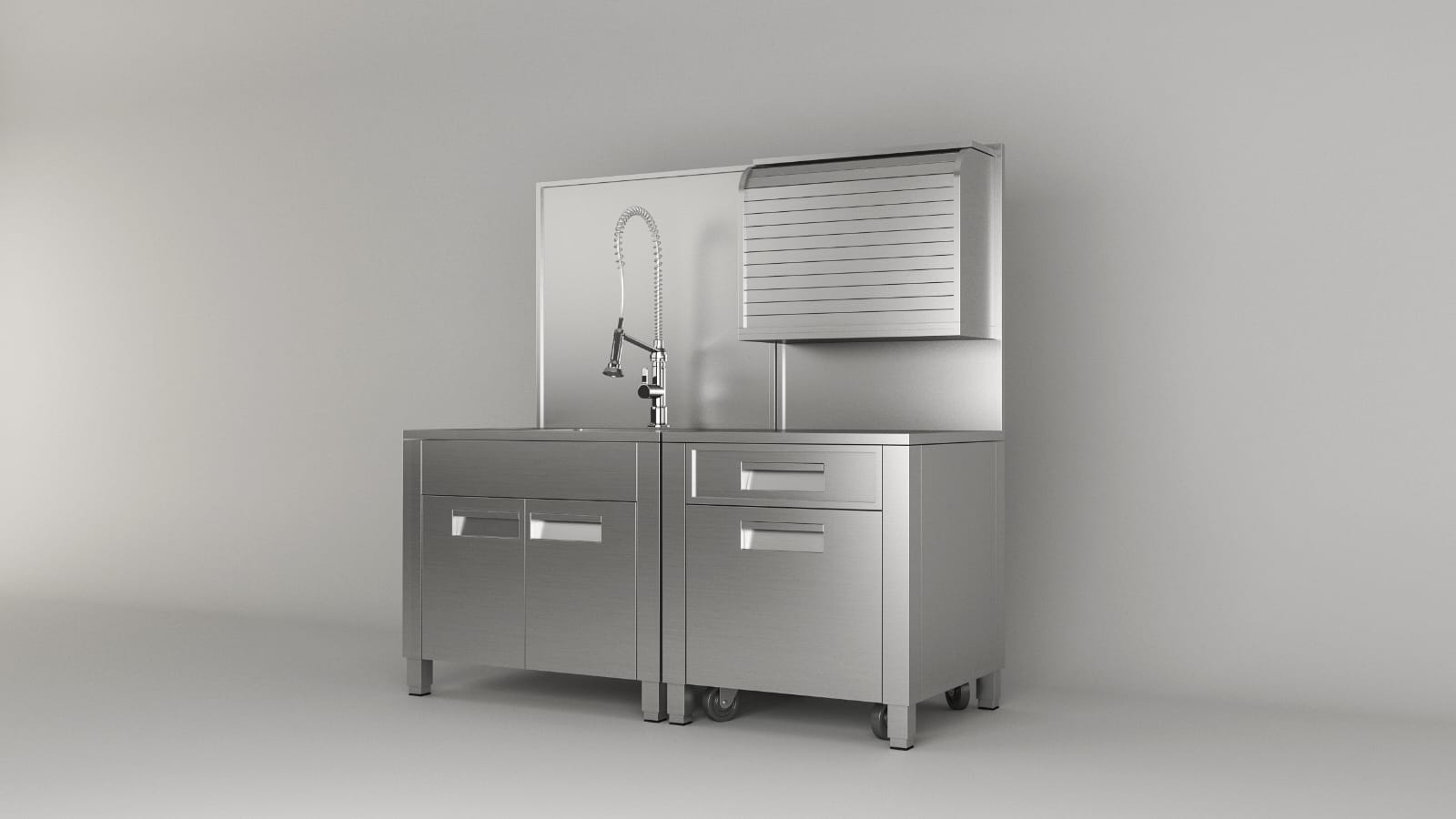 Yağ ayırıcılı  mutfak tezgahı